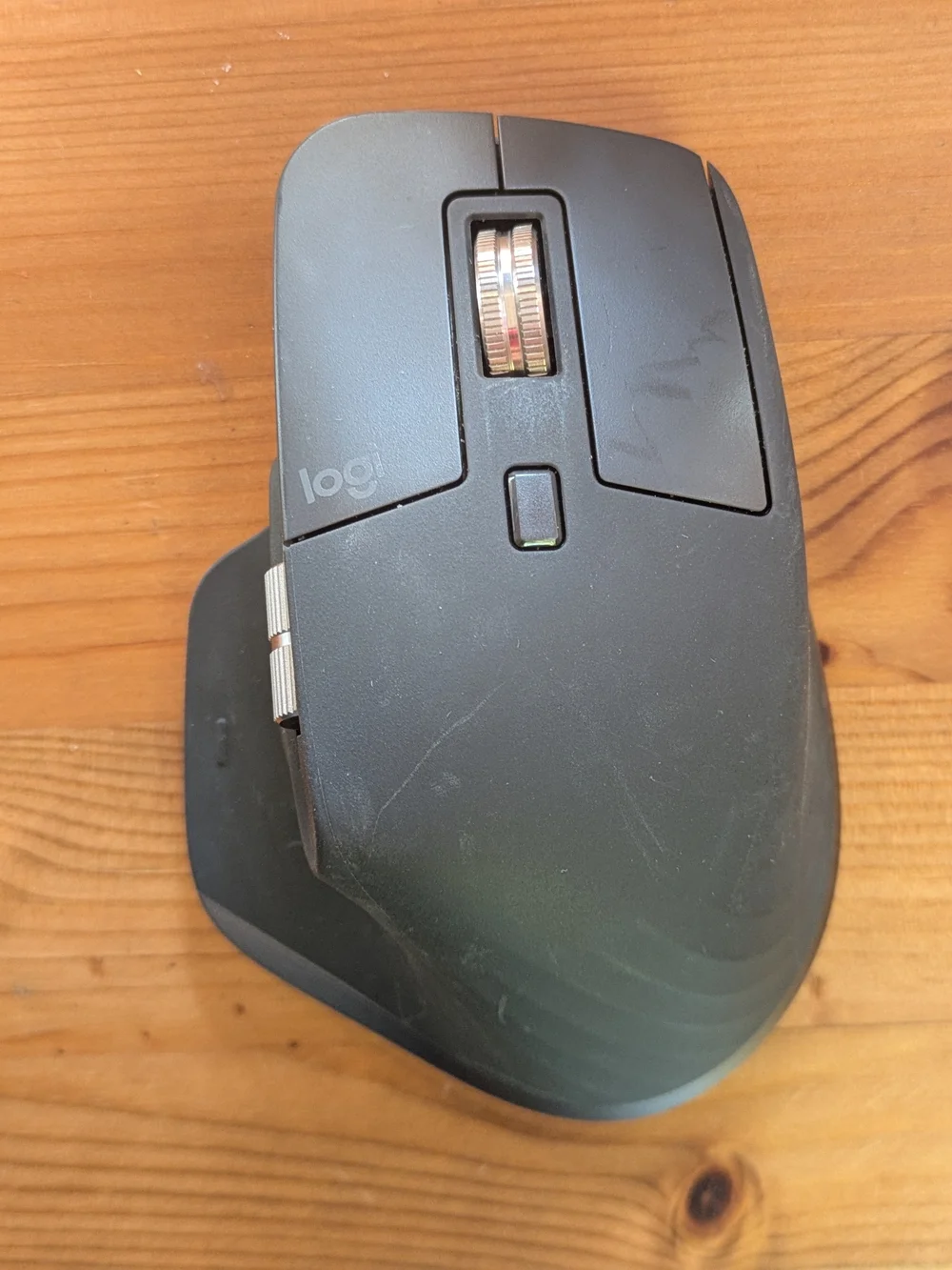 Logitech Wireless Ergonomic Mouse - Black/Gray